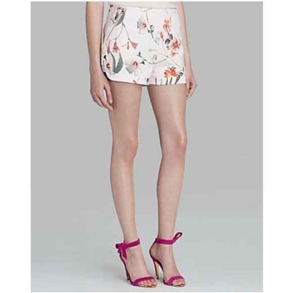 💕TED BAKER LONDON💕 Sabele Botanical Bloom Shorts TB4 US 10 NWT - Picture 6 of 8